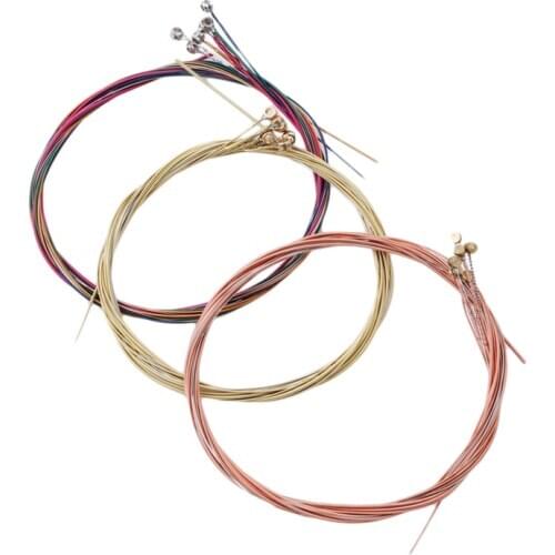 High Quality Guitar Strings Classical Guitar String Set Pure Copper Strings E-A For Acoustic Folk Guitar Classic Guitar