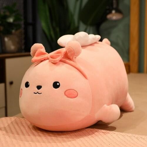 40 / 60cm Cute Little Fat Pig Group Pet Series Plush Stuffed Animal Toy Pillow Sleeping With Children Gift
