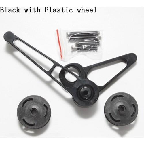 Aceoffix Bike Chain Tensioner 1-6 Speed For Brompton Rear Derailleur With Plastic Transmission Guide Wheel Ts04