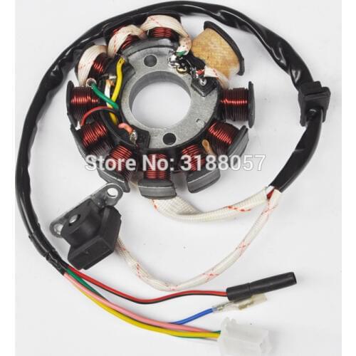 Magneto Ignition Stator Coil 11 Poles GY6 125 Coils For GY6 125cc 150cc Moped Scooter ATV Motocross