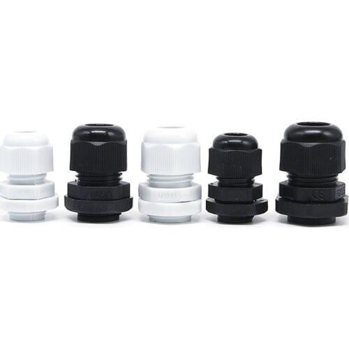 Buy 2 get 1 Free 10pcs IP68 nylon waterproof cable gland PG21/PG25/PG29 high quality PA material