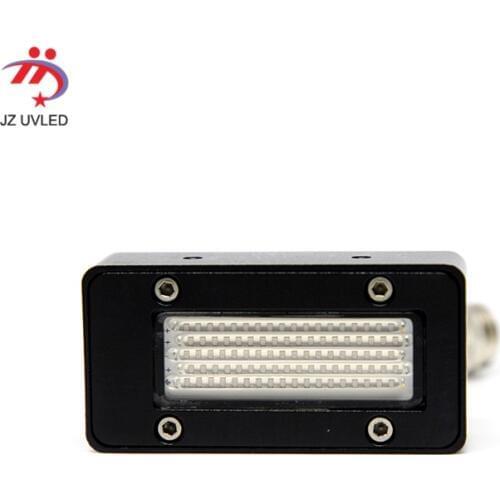 UV Varnish ink curing lamp for skycolor flatbed printer Epson Dx5 print head Ultraviolet light gel the cure 50*20mm COB LED