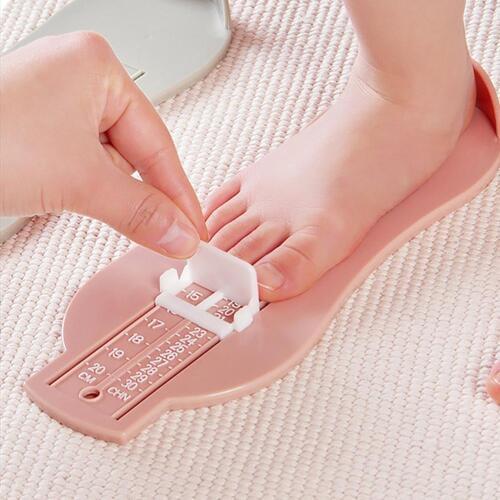 5 Colors Baby Foot Ruler Kids Foot Length Measuring device child shoes calculator for chikdren Infant Shoes Fittings Gauge Tools