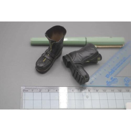 DMC301 1/6 Scale Solid Boots Shoes Model for 12" Action Figure