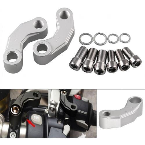 Motorcycle Mirrors Riser Extension Brackets Adapter for BMW R1200GS LC R1200 1200gs 1200 GS LC Adventure 2013- 2016