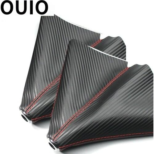 OUIO 1pcs Car Gear Lever dust-proof cover For Ford Focus 2 3 Fiesta Mondeo Kuga Fusion Ranger Ecosport Mazda 6 CX5 Accessories