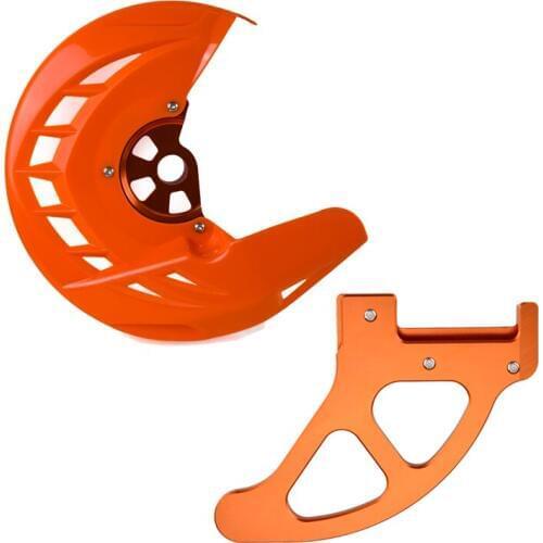Front Rear Brake Disc Protector Guard for KTM SX SXF XC XCF EXC EXCF 125 250 350 450 525 530 200 300 400 505 2003-2014 2012 2013