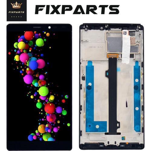 Tested LCD Lenovo Vibe Z2 Pro K920 LCD Display Touch Screen Digitizer Assembly With Frame 6.0" Lenovo K920 Display Replacement