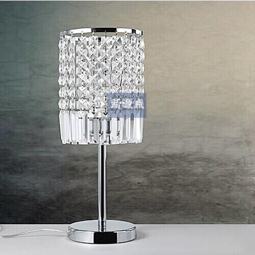 Modern K9 crystal table lamp bedroom living room bedside lamp