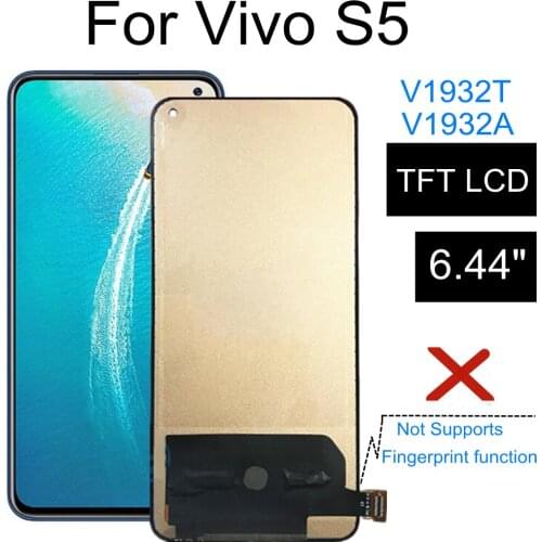 6.44" TFT For VIVO S5 V1932A V1932T LCD Display Touch Screen Digitizer Assembly