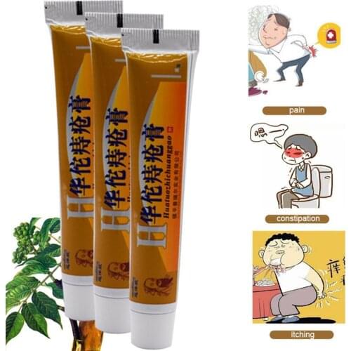 1pc 25g Huatuo Internal And External Mixed Zhi Hemorrhoid Ointment Hemorrhoid Suppository Gel Herbal Ointment
