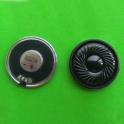10pcs/lot 2w8R DVD little horn speaker 2w 8ohm hifi external magnetic trumpet diameter 40mm slim speaker