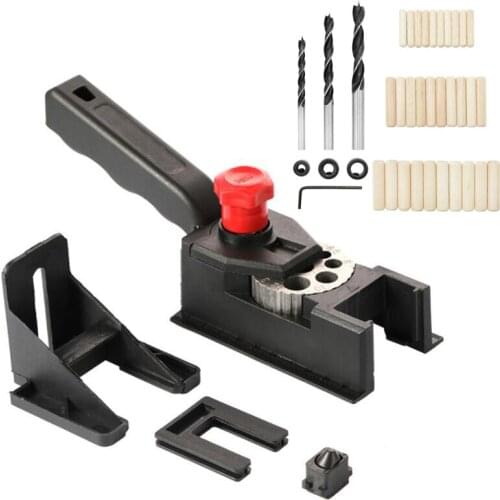 38pcs Woodworking drill bit positioning limit fixture device DIY woodworking 3-12mm drill bit limit ring set