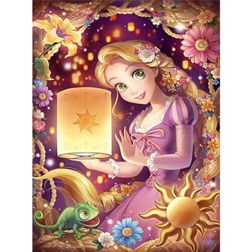 Full Square Drill Embroide 5D Diamond Painting"Cartoon Character"Embroidery Cross Stitch Mosaic Home Decor