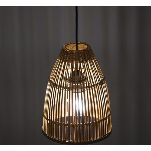 Southeast Asia Bamboo Chandelier Hand Made Creative Personalized Restaurant Bedroom Balcony Tea House Lantern