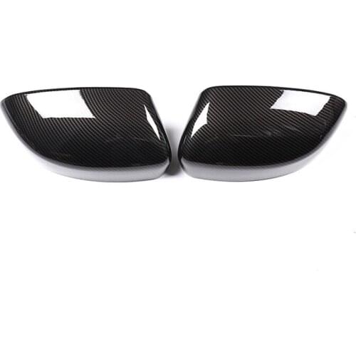 For levante Exterior mirror cover ABS carbon fiber pattern 2pcs Exterior Accessories Automobiles Parts Accessories