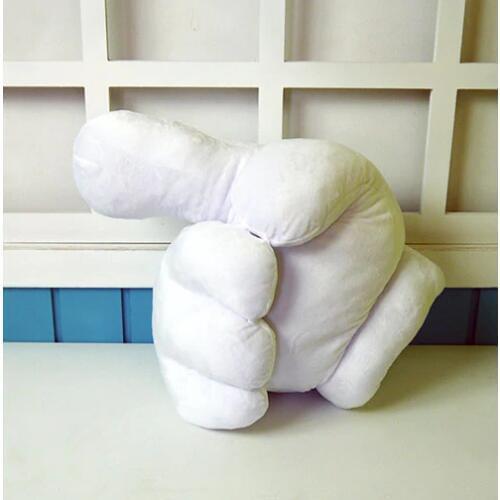 Final Fantasy plush toy anime FF14 large glove type pillow cursor game cursor finger cosplay doll for girl gift free shipping