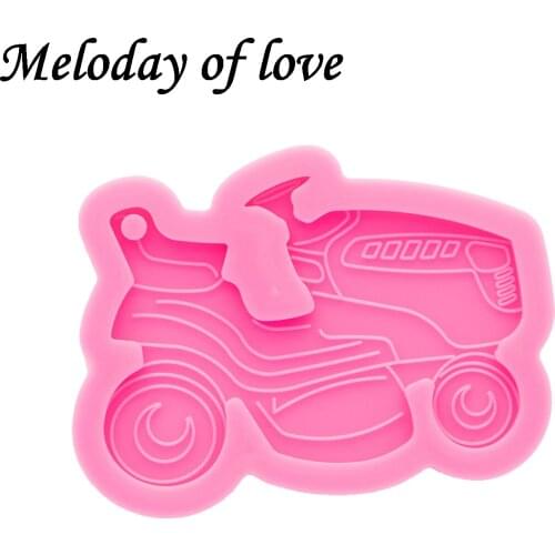 Glossy Silicone Lawn Mower Resin Mold for Keychain , Car Epoxy Jewelry Resin Casting Moulds , Clay Molds in Sculpture DY0880
