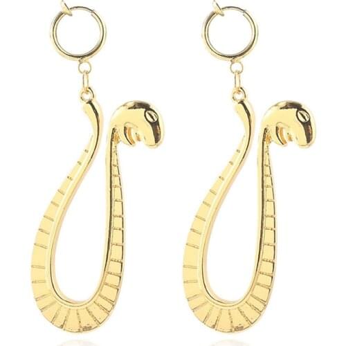 Hot Anime Boa Hancock Cosplay Pendant Earrings Roronoa Zoro Earrings Earrings Glamour Jewelry Female And Female Gifts