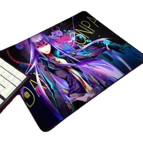 Mairuige Animation Danganronpa Series V3 Game Pattern Printed Mouse Pad Rubber Soft Comfortable Mousepad Small Size Table Mat