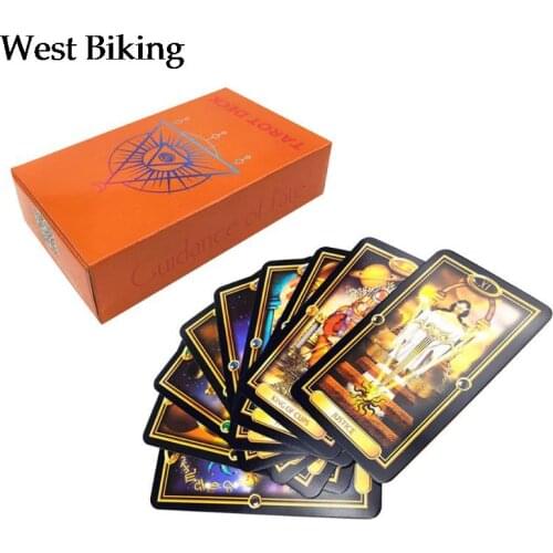 Easy Tarot 78 Cards Deck Guidance of Fate Mysterious English Oracle Card Game