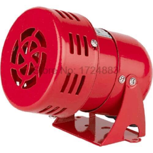 Mini Motor siren MS-190 12V 24V 220V Automotive Air Raid Siren Horn Car Truck Motor Driven Alarm small motor buzzer