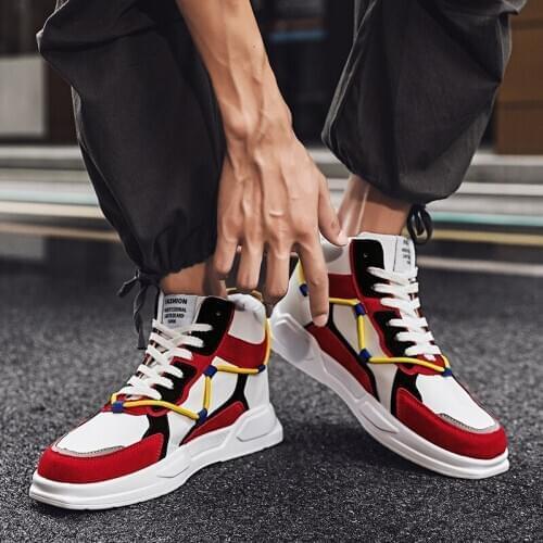 Mens Basketball Shoes Anti-Skid Athletic Basketball Boots Breathable Outdoor Basketball Sneaker Traning Shoes Men Sneakers