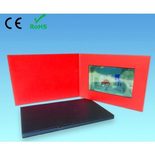 Low price high quality 4.3inch Video greeting Cards for Digital Advertising Player Customization Video cards