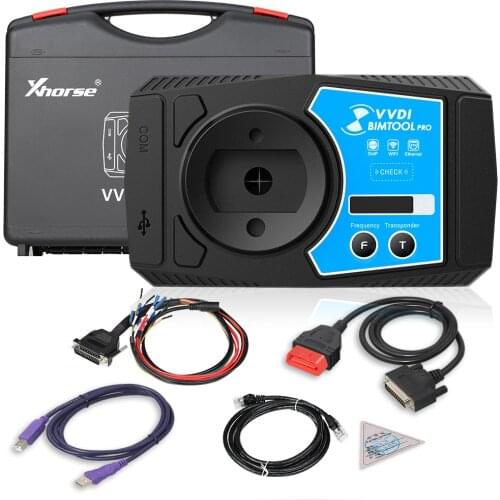 Original Xhorse VVDI BIMTOOL Pro Diagnostic Scanner for Coding ECU Programming Mileage Correction Support CAN and DoIP