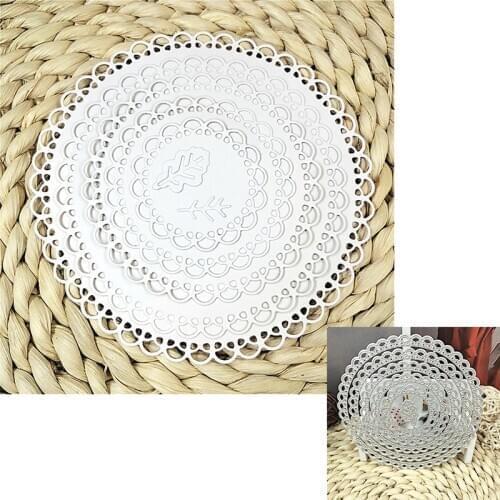 Suitable for metal cutting die embossing die DIY scrapbook decorative photo album paper card making creative circular frame 2020
