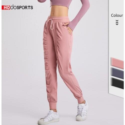 Yoga Pants Fitness Thin Sports Loose Feet Running Dancing Woman Pants Quick-drying Trousers Yoga Clothes Gym Leggings