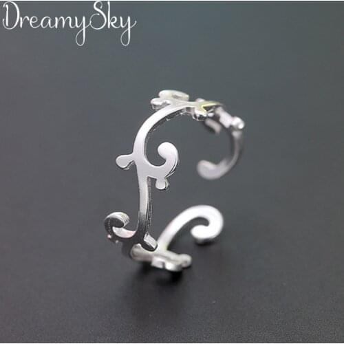 Personality Vintage Branch Rings For Women Charm Engagement Rings Men Retro Knuckle Finger Jewelry