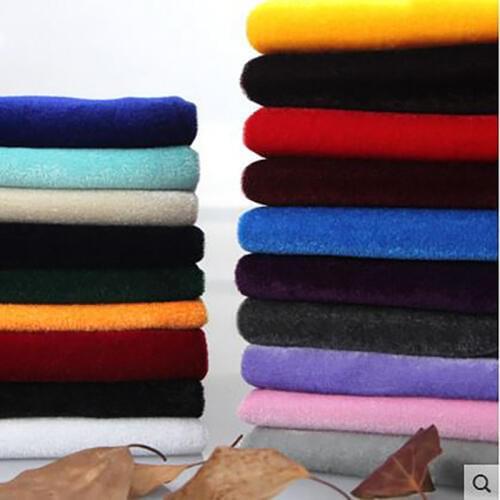 High quality pleuche metallic velour stretch fabric for dress curtains table cloths chair pad tissue felt patchwork