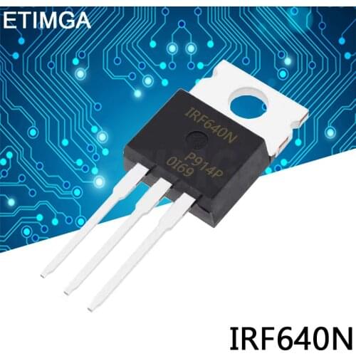 10pcs/LOT IRF640NPBF TO220 IRF640N TO-220 IRF640 Power MOSFET new and original