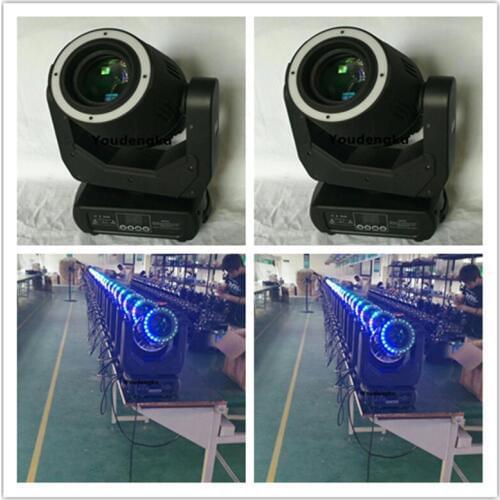 2pcs dj disco light moving head 24x0.2W 3in1 rgb led spot 150 watt led moving head spot