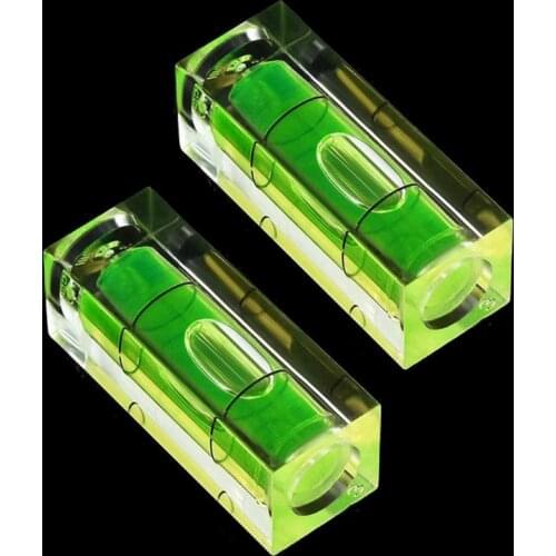 2PCS 3D printer Hot bed Parts leveling detection Square Level Bubble Detector