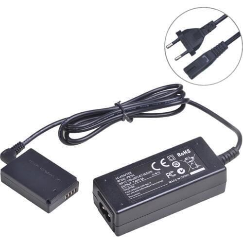 New ACK-E12 ACK E12 AC Power Adapter Kit + DR-E12 DC Coupler Replace LP-E12 Battery for Canon EOS M M2 M10 M50 M100 M200 Camera