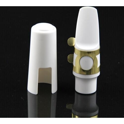 Alto Saxophone mouthpiece ligature and cap