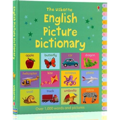 English Books Original Childrens Enlightenment English Picture Dictionary English Picture Dictionary Audio children Kids Book