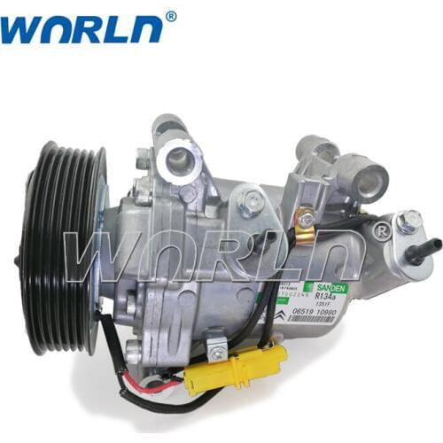 AUTO A/C COMPRESSOR for PEUGEOT 301/Citroen 2008- 12V 9806599380/JSR11T602078