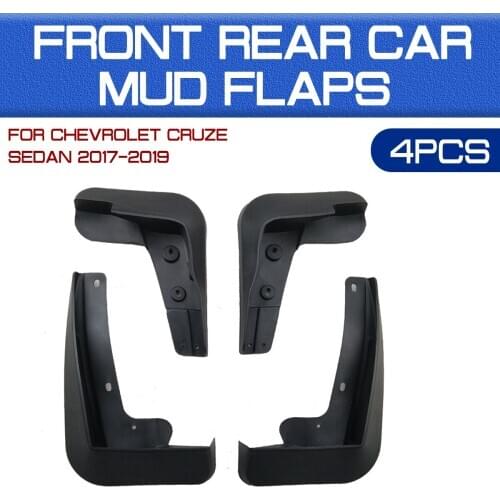 For CHEVROLET Cruze Hatchback Sedan 2017 2018 2019 Car Front Rear Car Mudguards Fender Flares Mud Guard Flap Anti Splash Mudflap
