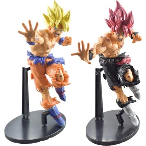 Dragon Ball Super Saiyan Son Goku Vegeta Anime Figures Souvenir Collectibles PVC Action Figures Movable Toys 23CM