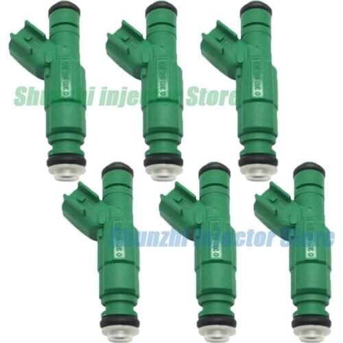 6pcs Fuel Injector Nozzle For Dodge Dakota Durango Ram 1500 2500 3500 Ram Van 1500 2500 5.2L 5.9L 0280155789