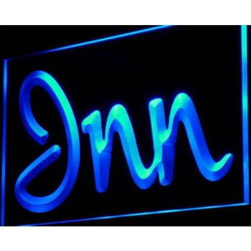 I973 Inn Rental Services Display Hotel Light Signs On/Off Switch 20+ Colors 5 Sizes