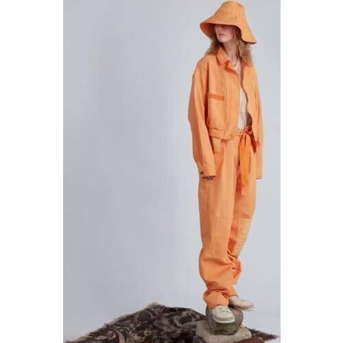 IRINAY091 2019 SS New Collection original design casual jacket pants set women