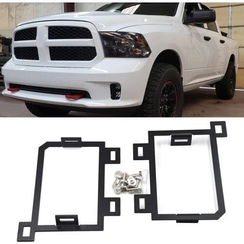 Fog Lamp Mount Brackets for 3 inches LED Light Cubes Fits 2013-2019 Dodge Ram 1500 and 2019 Ram 1500 Classic
