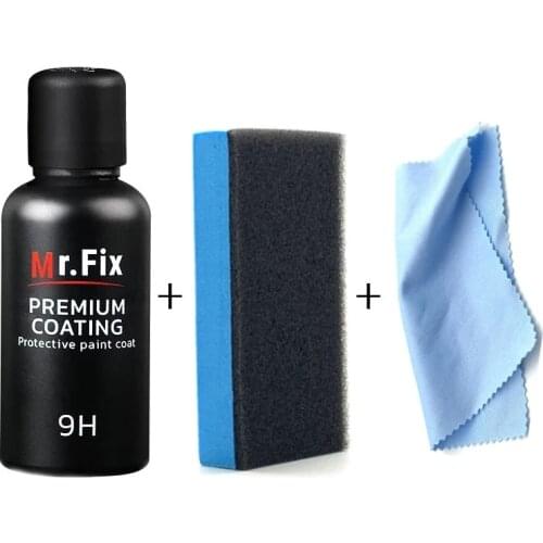30ml 9H Paint Care Car Polish Liquid Glass Ceramic Coat Anti-scratch Auto Detailing Glasscoat Super Hydrophobic Glass Coating