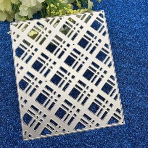 Metal Cutting Dies Rectangular hollow Stencils for DIY Scrapbooking DIY Paper Cards Photo Album Decorative Embossing