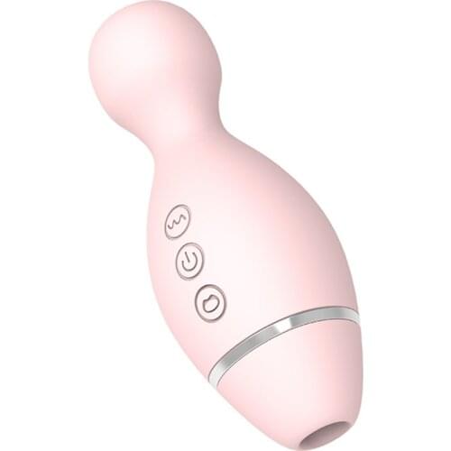 Oral Sex Suction Clitoris Stimulation G-spot Nipple Sucking Vibrator Female Masturbation Sex Toy for Women Couples Massager Wand