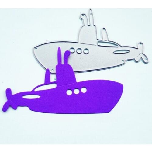 Submarine Carbon Steel Knife Mold DIY Album Embossed Mold Scrapbooking Photo Card Embossing Mold Cutting Dies